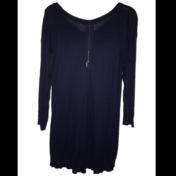 Navy blue tunic - Picture 2 of 2